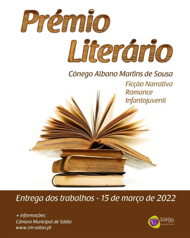 Câmara Municipal de Sátão promove o Prémio Literário Cónego Albano Martins de Sousa