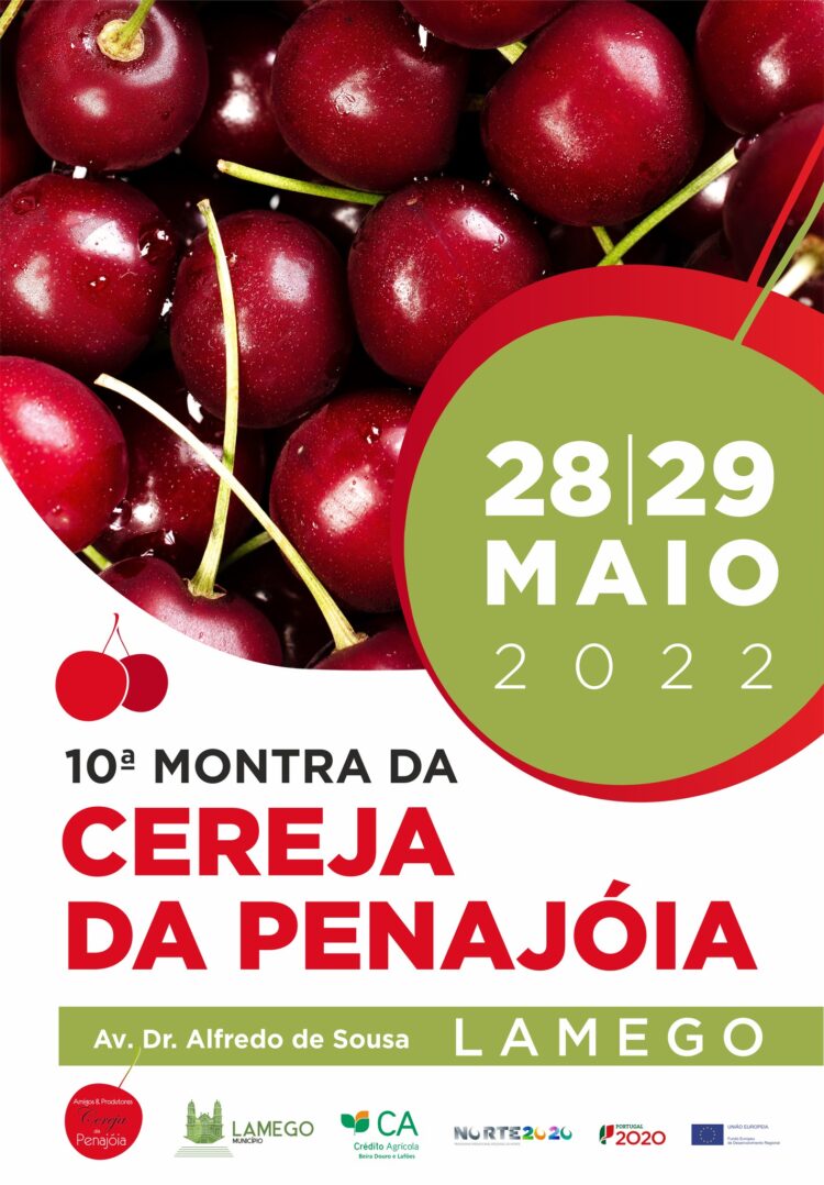 CEREJA DE PENAJÓIA EM LAMEGO NOS DIAS 28 E 29 DE MAIO