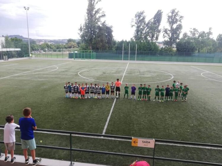 Sub-10 do Clube Desportivo de Leomil na final da Taça de Ouro da AF de Viseu