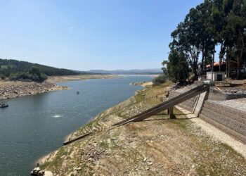 Barragem do Vilar quase seca. População e agricultores preocupados