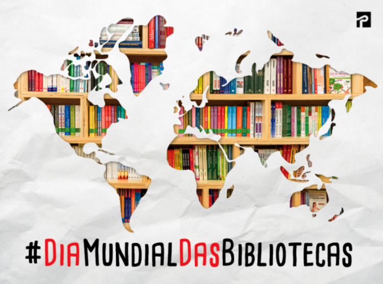 HOJE É O DIA MUNDIAL DAS BIBLIOTECAS